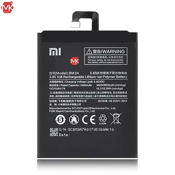 باتری اوریجینال شیائومی BM3A Battery | Mi Note 3
