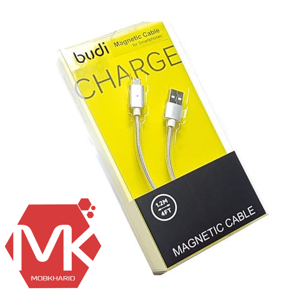 Buy price Budi M8J177T Type-C Magnetic Cable خرید کابل شارژ و انتقال دیتا