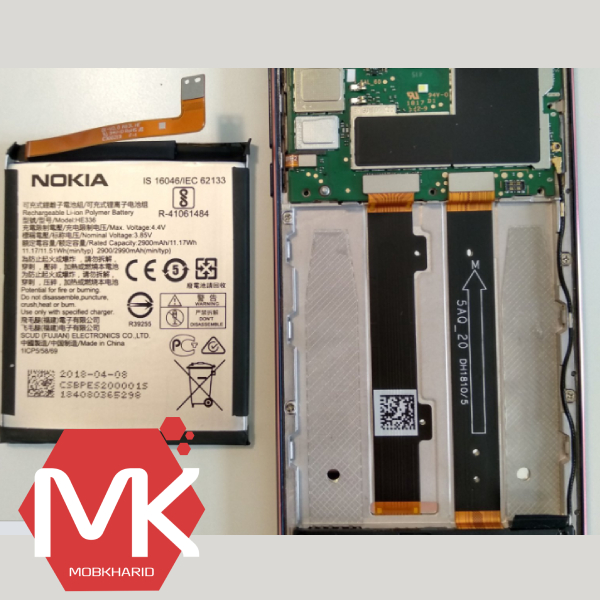 Buy price HE351 Nokia 3.1 batteryخرید باتری اورجینال