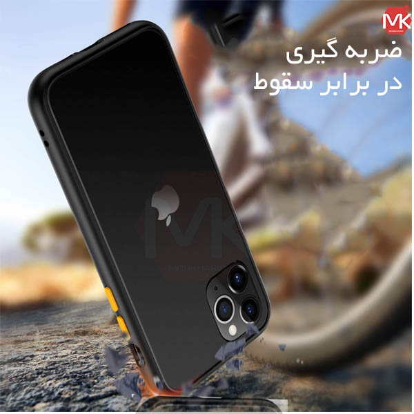 قاب محافظ مات آیفون Matte Hybrid Case | iphone 12 Pro | iphone 12 Max