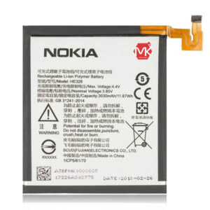 باتری HE328 Nokia ۸ battery اصل