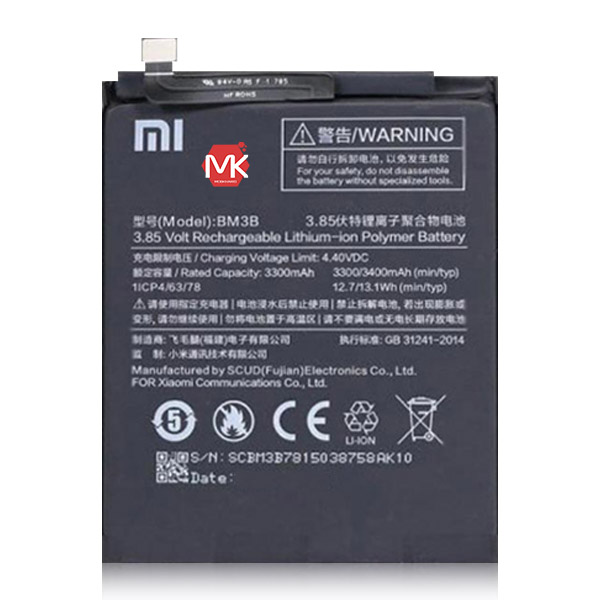 باتری اصلی شیائومی Xiaomi Mi Mix 2 | Mi Mix 2s | BM3B battery