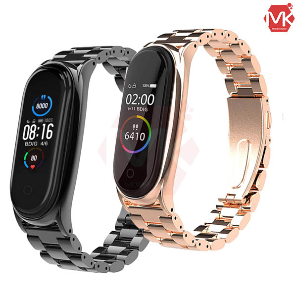 mi band 5 steel strap