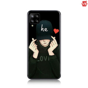 قاب محافظ سیلیکون Designed He Love Case | Galaxy A42
