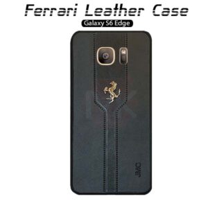 قاب محافظ سامسونگ Leather Ferrari Case | Galaxy S6 Edge