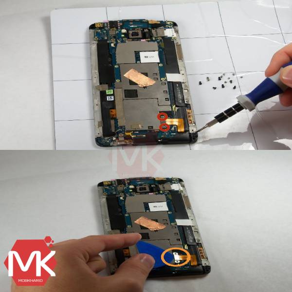 باتری HTC One Max Battery مرحله ششم