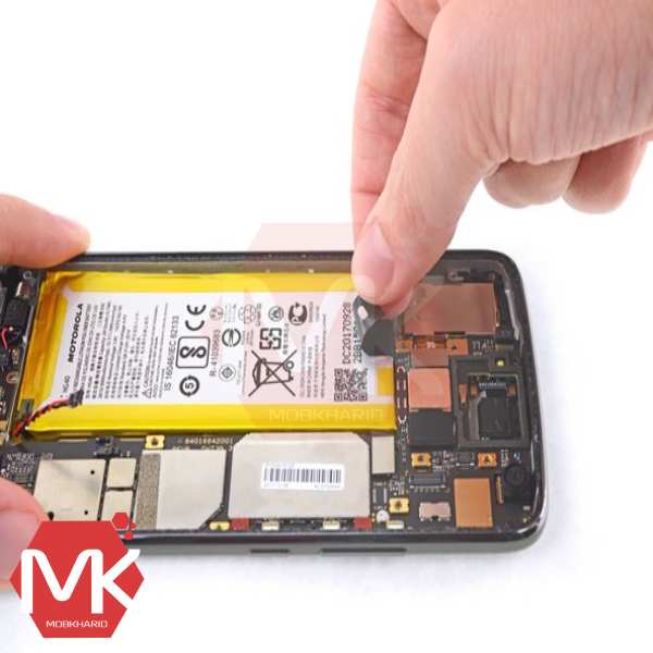 باتری  Motorola G5 Plus Battery مرحله 7