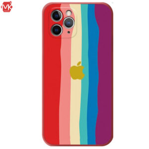 قاب محافظ آیفون Silicone Rainbow Case | iphone 11 Pro