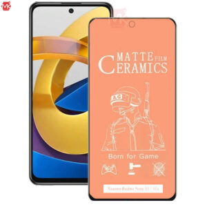 محافظ صفحه شیائومی Ceramic Matte Glass | Redmi Note 11 | 11s | Poco M4 Pro