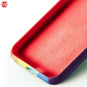 قاب محافظ شیائومی Rainbow Soft Silicone Cover | Galaxy j7 Prime
