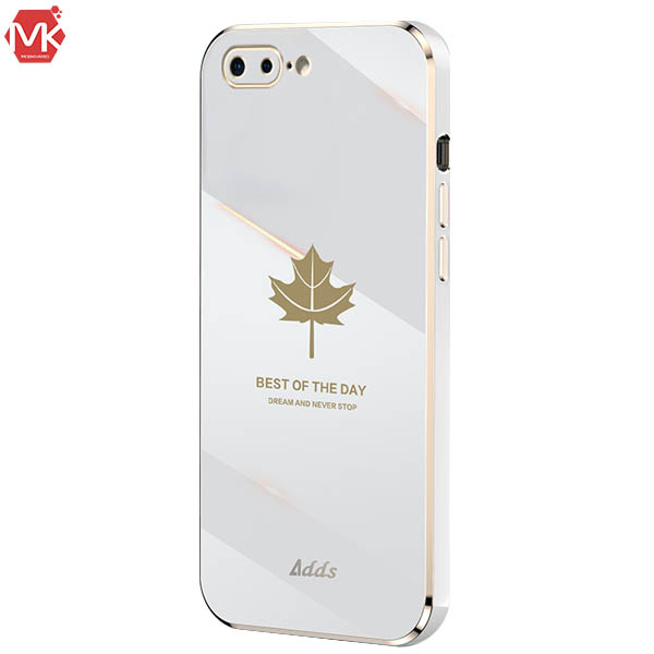 قاب محافظ آیفون Maple Leaf Plating Case | iphone 8 Plus | iphone 7 Plus
