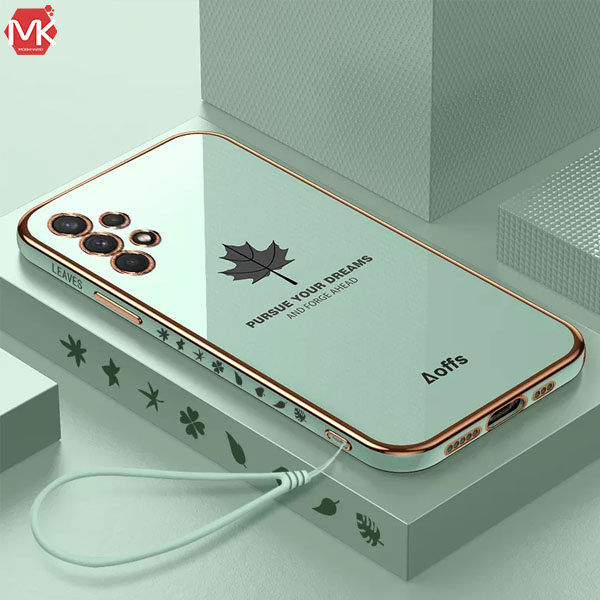 قاب محافظ سامسونگ Maple Leaf Plating Case | Galaxy A32 4G