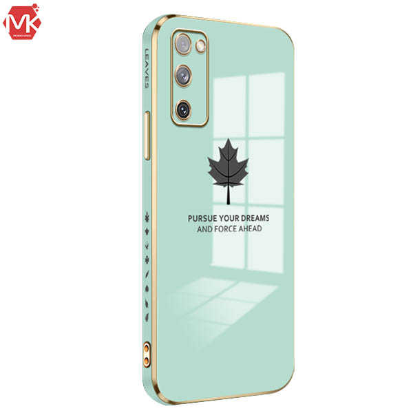 قاب محافظ سامسونگ Maple Leaf Plating Case | Galaxy S20 FE