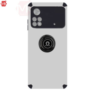 قاب محافظ شیائومی Matte Ring Magnetic Case | Poco X4 Pro 5G
