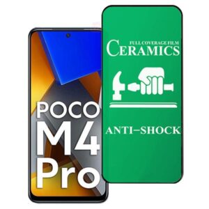 محافظ صفحه شیائومی Hd Clear Full Coverage Ceramics | Poco M4 Pro 4G