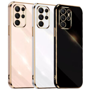 قاب محافظ سامسونگ Luxury Plating Cover | Galaxy S22 Ultra 5G