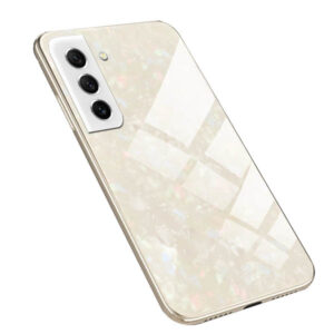 قاب محافظ سامسونگ Tempered Glass Marble Case | Galaxy S21 FE 5G
