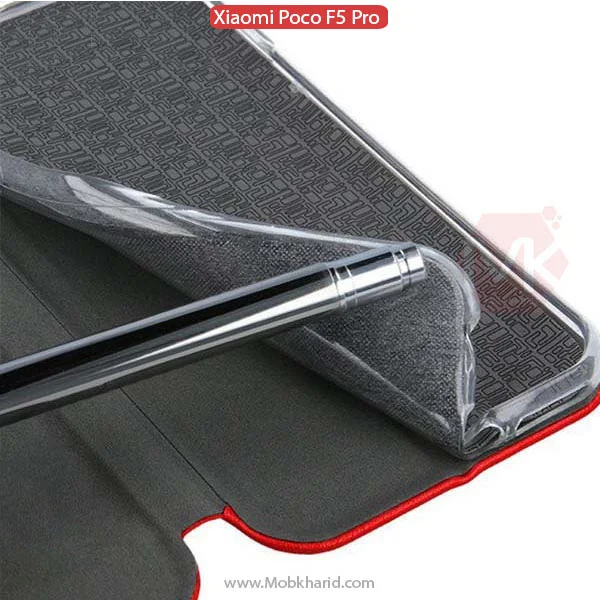 کیف محافظ شیائومی Folio Flip Cover | Xiaomi Poco F5 Pro