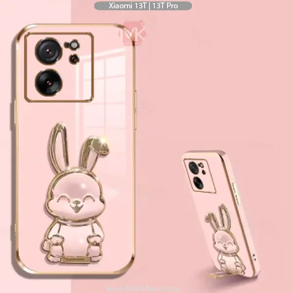 قاب محافظ شیائومی Rabbit Stand Plating Case | Xiaomi 13T | 13T pro