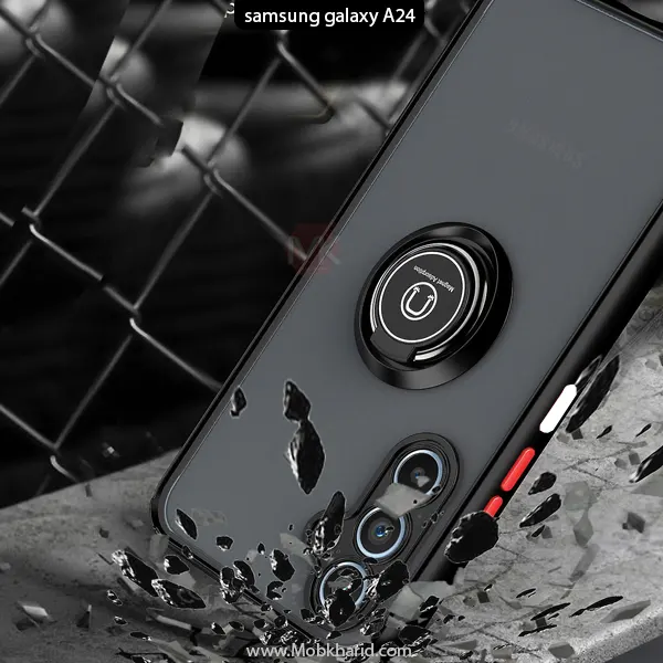 قاب محافظ Hybrid Ring Back Cover | samsung Galaxy A24