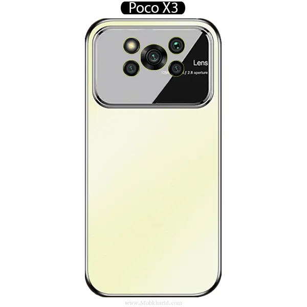 قاب شیائومی Lens Glass Matte Cover | Poco X3 PRO | NFC