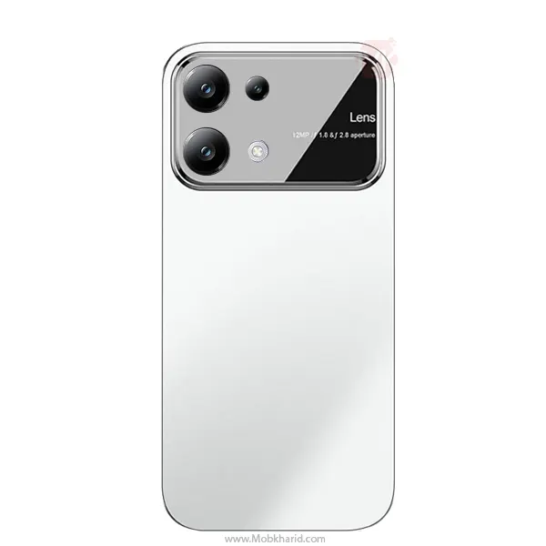 قاب محافظ Lens Glass Window Matte Case | Poco M6 Pro 4G