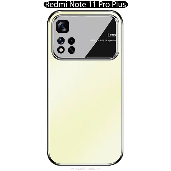 قاب شیائومی Lens Glass Matte Cover | Redmi Note 11 Pro Plus