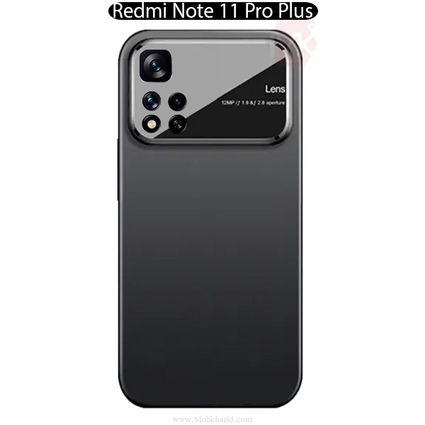 قاب شیائومی Lens Glass Matte Cover | Redmi Note 11 Pro Plus