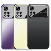 قاب شیائومی Lens Glass Matte Cover | Redmi Note 11 Pro Plus