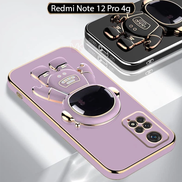 قاب محافظ شیائومی Astronaut Sticker Plating Case | Redmi Note 12 Pro 4G