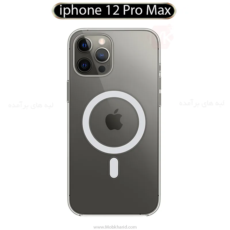 قاب محافظ آیفون Magsafe Clear Cover | iphone 12 Pro Max