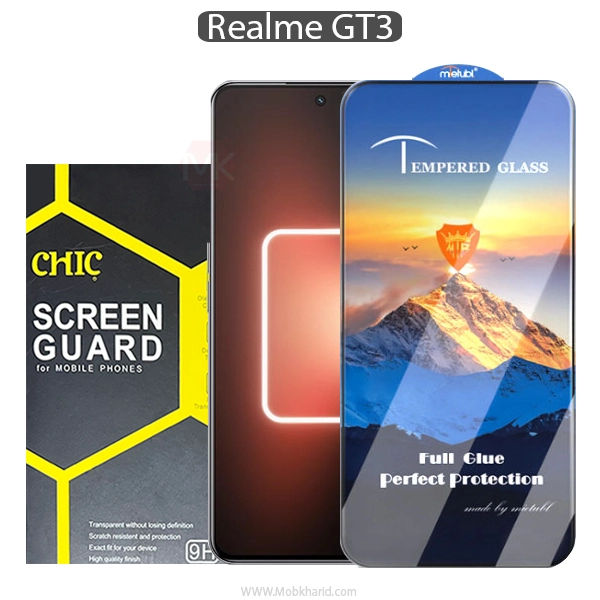 محافظ صفحه Mietubl Colored MTB Protetor Glass | Realme GT3