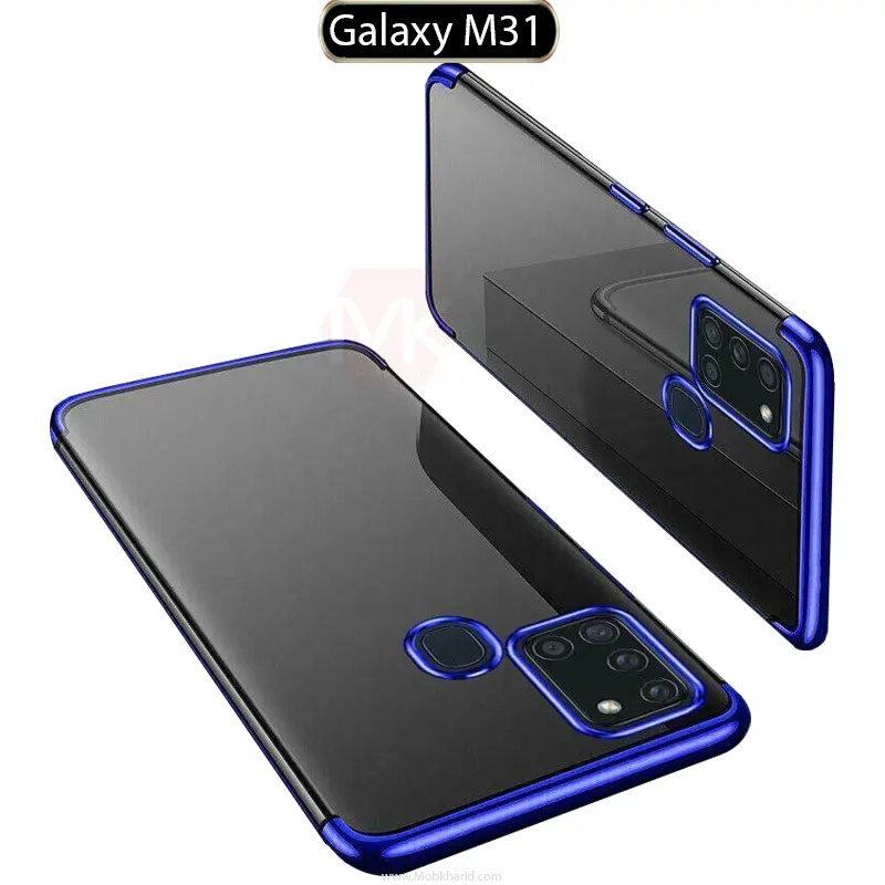 قاب محافظ سامسونگ Electroplated Clear Case | Galaxy M31
