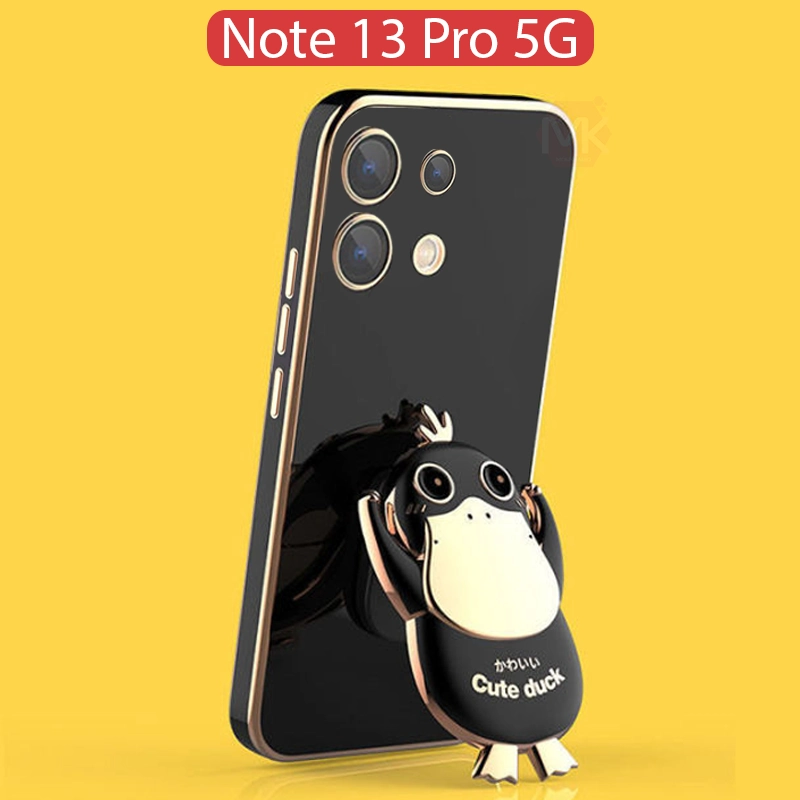 قاب محافظ Cute Duck Plating Cover | Redmi Note 13 Pro 5G