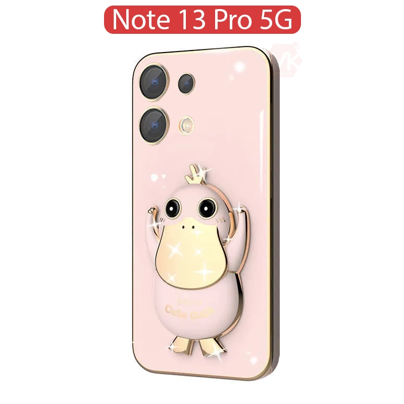 قاب محافظ Cute Duck Plating Cover | Redmi Note 13 Pro 5G