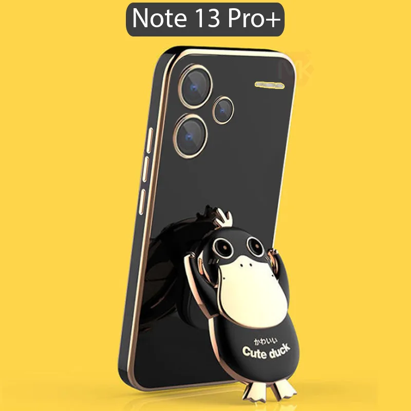 قاب محافظ Cute Duck Plating Cover | Redmi Note 13 Pro Plus