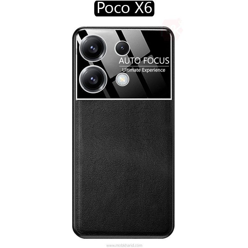 قاب اورجینال شیاومی Auto Focus Leather Lens Cover | Poco X6 5G