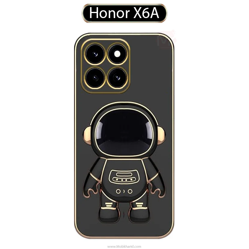 قاب محافظ آنر Plating Creative Astronaut Cartoon Case | Honor X6A
