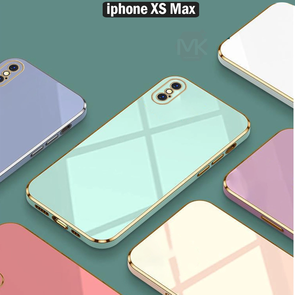 قاب محافظ Plating Gold Frame Case | iphone XS Max