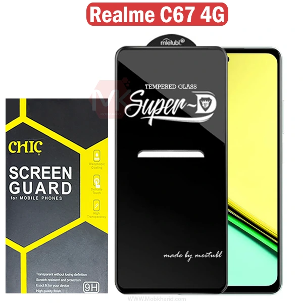 محافظ صفحه میتوبل Mietubl Super D Glass | Realme C67 4G