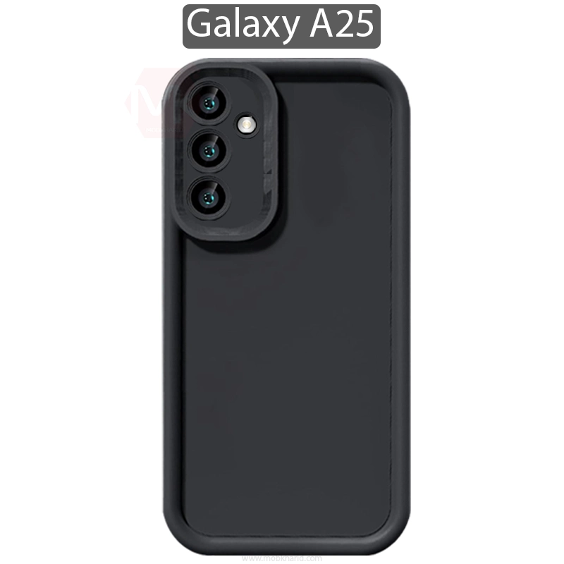قاب محافظ Raised Full camera Protect Silicone Case | Galaxy A25