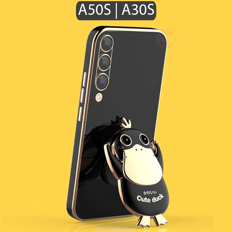 قاب محافظ اردکی Cute Duck Plating Back Cover | Galaxy A30s | A50s