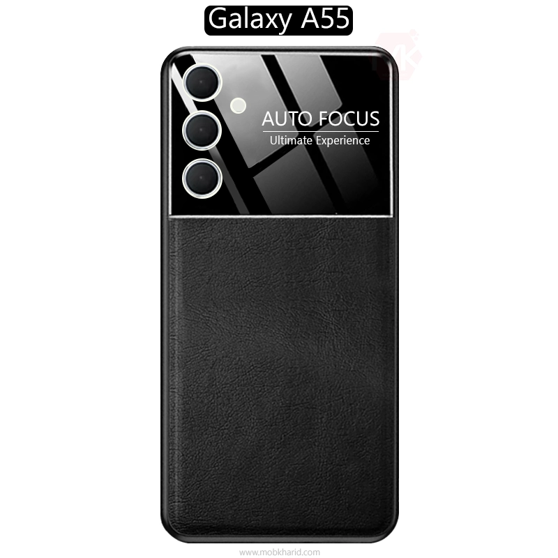 قاب اورجینال سامسونگ Auto Focus Leather Lens Cover | Galaxy A55