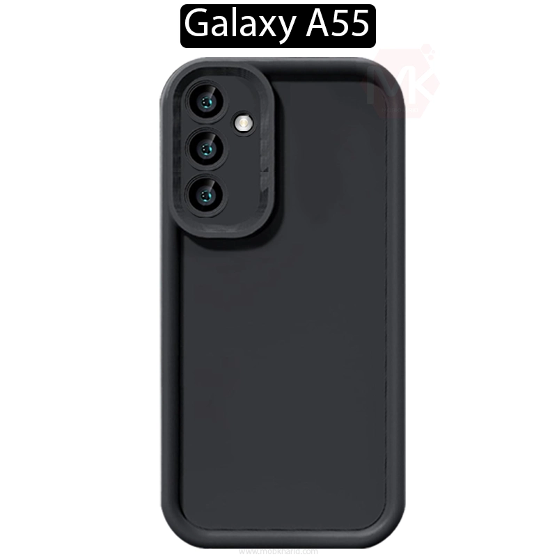 قاب محافظ سامسونگ Solid Raised Full Silicone Case | Galaxy A55