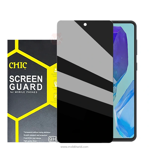 محافظ صفحه حریم شخصی سامسونگ Privacy Screen Protector | Galaxy M55