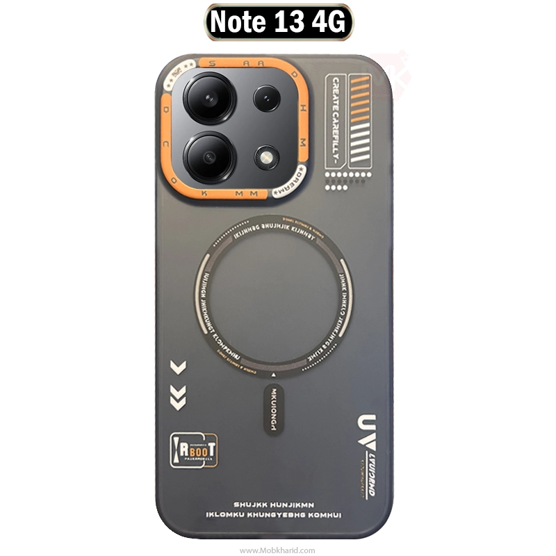 قاب محافظ شیائومی SHUJKK Magnetic Metal Case | Redmi Note 13 4G