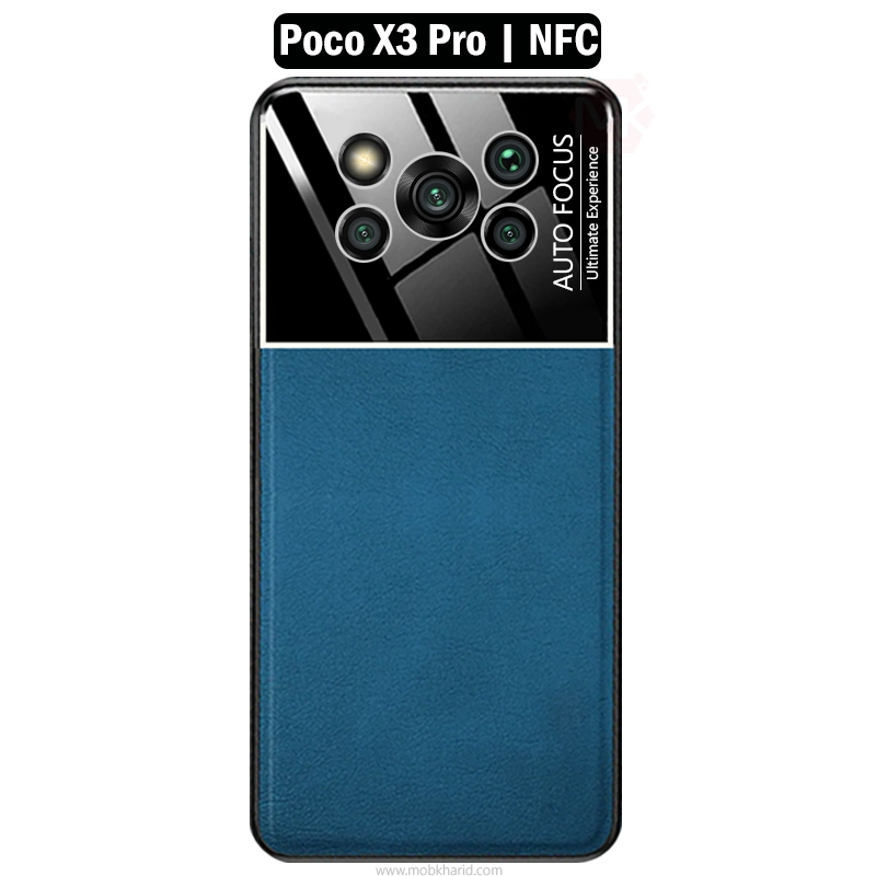 قاب محافظ اصل Auto Focus Leather Lens Case | Poco X3 Pro | NFC