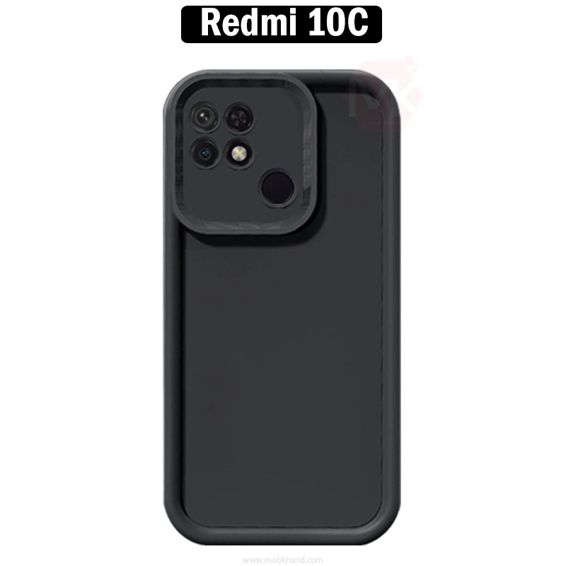 قاب محافظ شیائومی Raised Full Lens Protect Silicone Cover | Redmi 10C