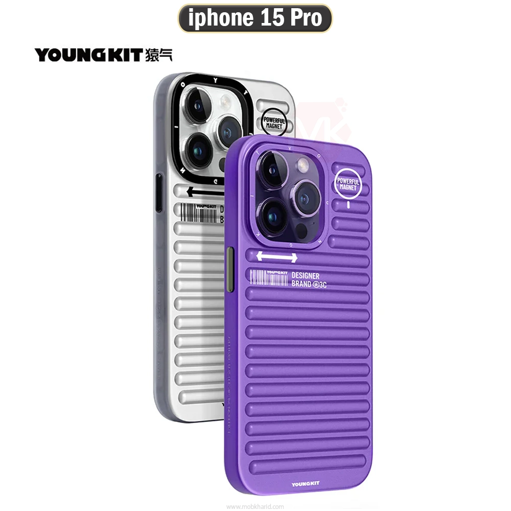 قاب محافظ یانگکیت Youngkit Plain Luggage Case | iphone 15 Pro