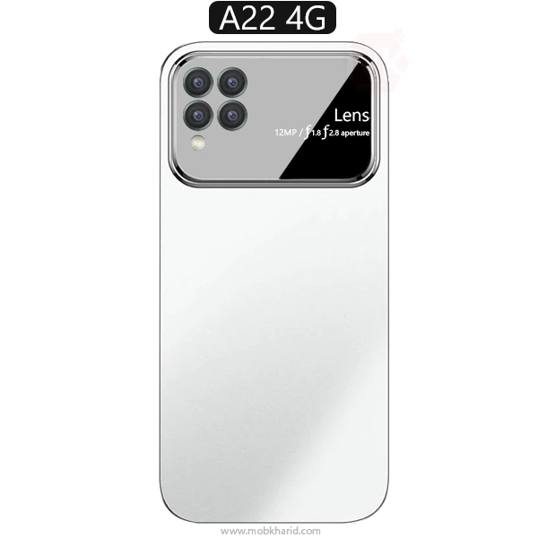 قاب محافظ سامسونگ Lens Glass Matte Case | Galaxy A22 4G